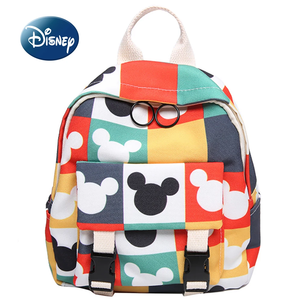 Disney Mickey 2022 Новый детский рюкзак с милым Рисунком из мультфильма для мальчиков и девочек, школьный ранец Высокого качества, Большой емкости, детский школьный ранец