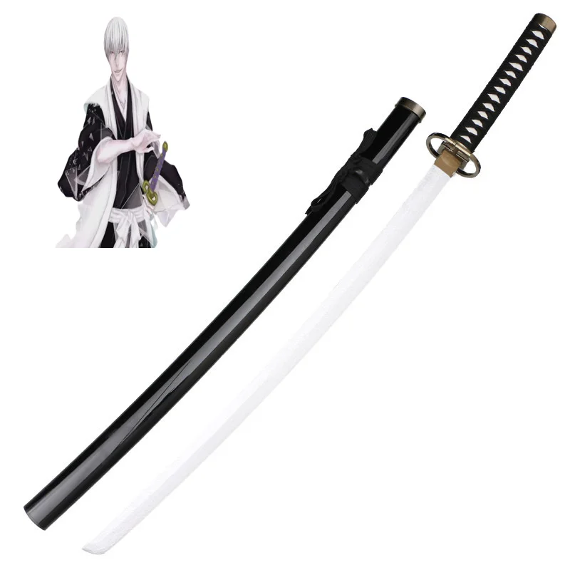 Косплей Отбеливатель Ичимару Джин Катана Ролевая игра Аниме Бамбуковый собранный меч Модель оружия 104 см